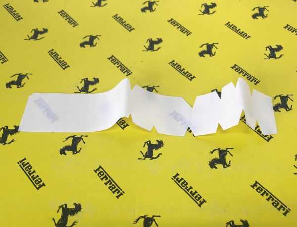 Adhesive rear right / Klebefolie hinten rechts