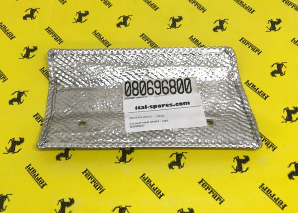Exhaust Heat Shield - right / Hitzeschild - rechts