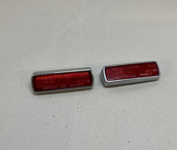 Pair of Reflectors / Paar Rückstrahler