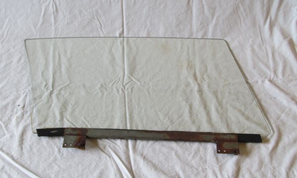 Door Window including Holding Bracket - left / Kurbelfenster mit Halteschiene - links