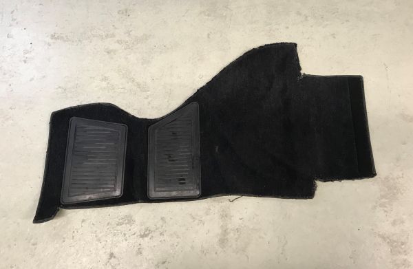 Floor Mat with Heel Tab Rubber / Fußmatte mit Kunststoffschonern