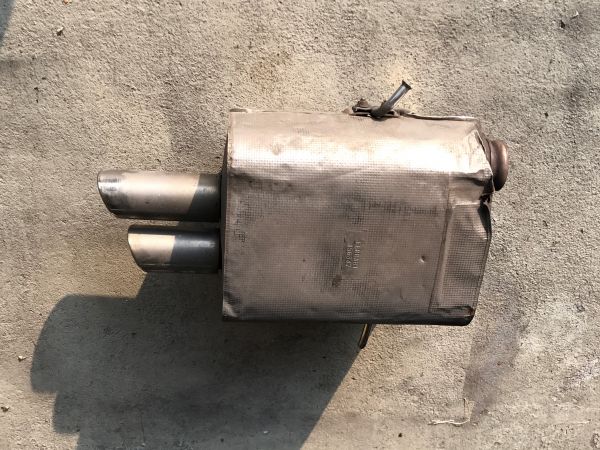 Rear Silencer - right / Endtopf - rechts