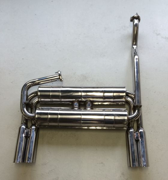 Stainless Steel Exhaust / Edelstahl Auspuffanlage