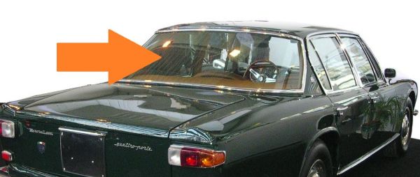 Maserati Quattroporte I - Rear Window green / Heckscheibe Grün