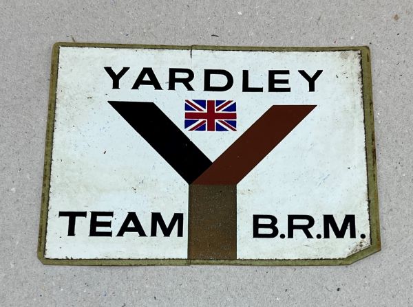 YARDLEY Team BRM - Sticker / Aufkleber