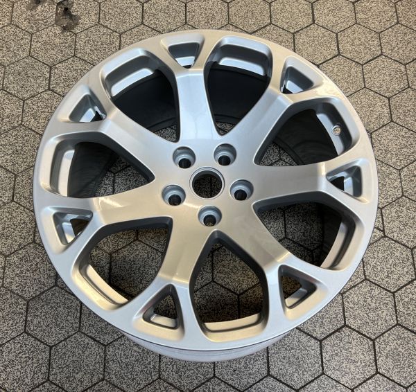 10.5J x 19" - Rear Wheel Rim Grey / Felge hinten grau
