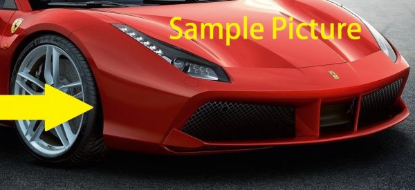 Ferrari 488 - Front Bumper / Stoßfänger vorn