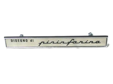 DISEGNO DI PININFARINA - Sign / Schild