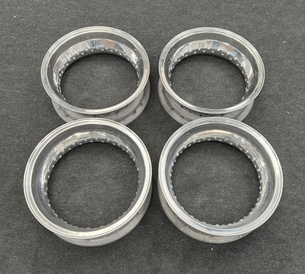 Borrani 15 x 5.00 - Set of 4 outer Rims / Satz (4) Aussenringe für Felge