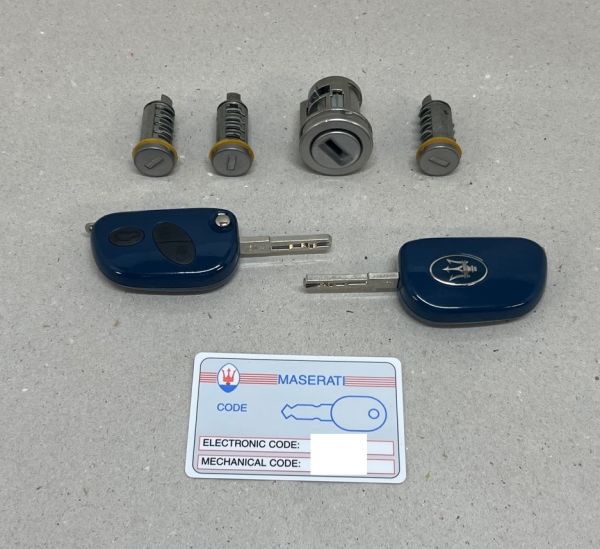 Maserati M145 GranTurismo - Keys and Locks Kit / Schließsatz