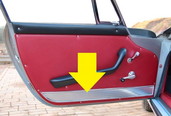 Door Panel Kick Strips / Türverkleidungs Schutz