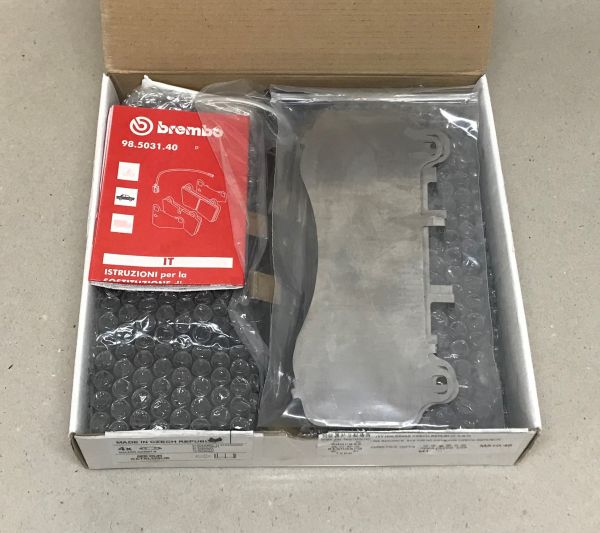 Set of 4 Brake Pads for front Axle / Satz (4) Bremsbeläge vorne