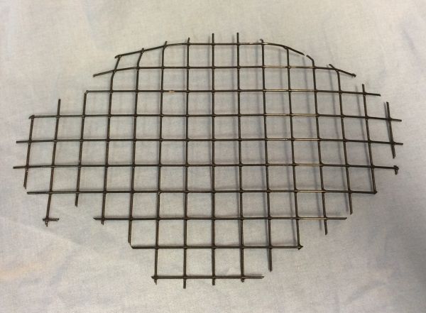 Grille in Front Bumper - right / Grill in Stoßstange vorne - rechts