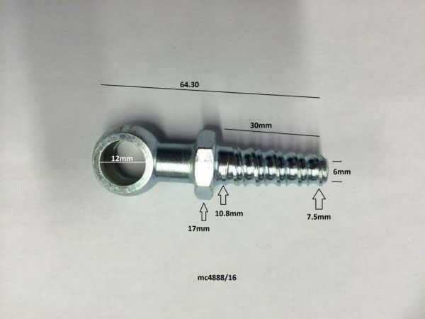 Regosalva - Banjo Fitting / Banjo Anschlußstück