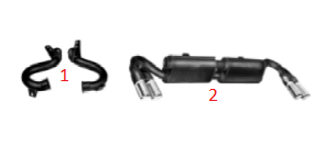 Rear Silencer / Endschalldämpder