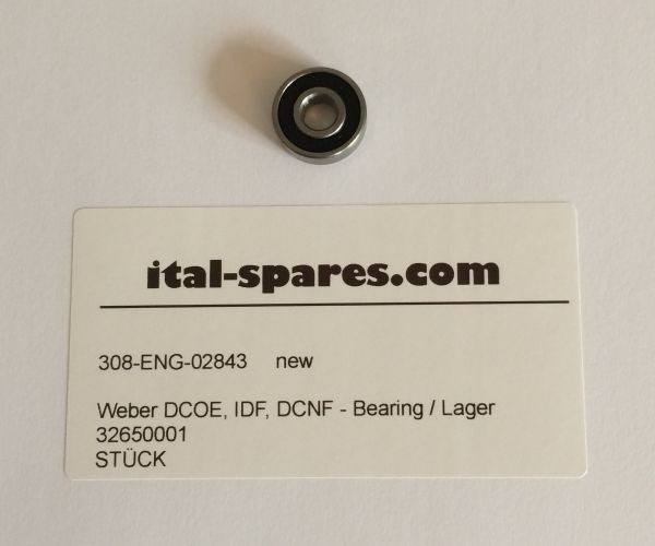 Weber DCOE, IDF, DCNF - Bearing / Lager