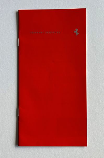 Image Proschüre Ferrari Services Deutschland