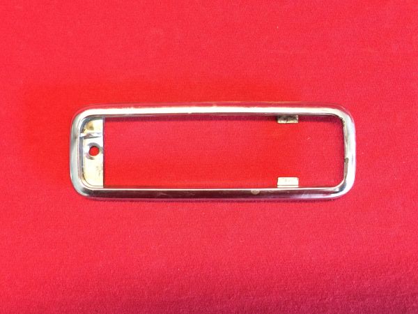 Chrome Frame for Door Opener / Chromrahmen für Türöffner