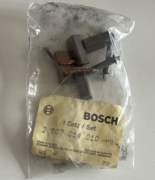 Bosch 2 007 014 010 - Starter Carbon Brush Set / Satz Kohlebürsten Anlasser