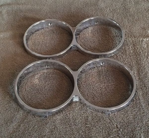 Headlight Chrome Rims / Chromringe für Scheinwerfer