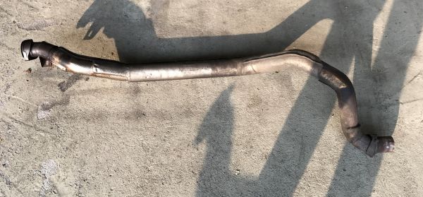 Front Exhaust Extension - left / Auspuff Vorderrohr - links