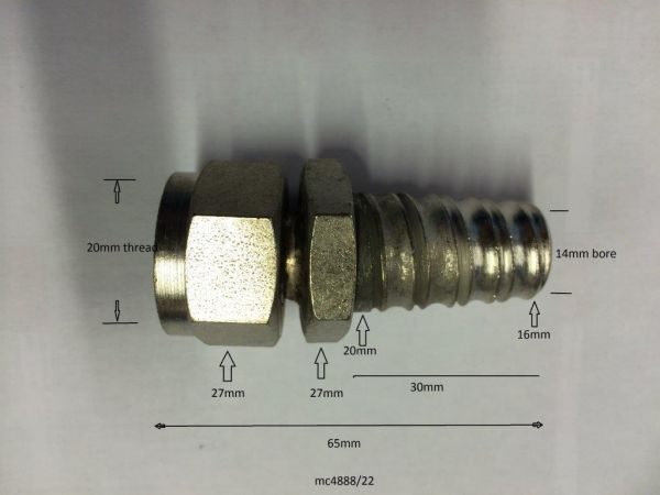 Regosalva - Fitting / Anschlußstück