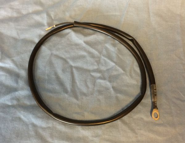 Cables from Battery to Siren / Kabel von Batterie zu Sirene