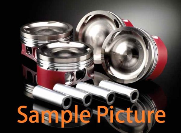 Set of forged Pistons / Satz Schmiedekolben