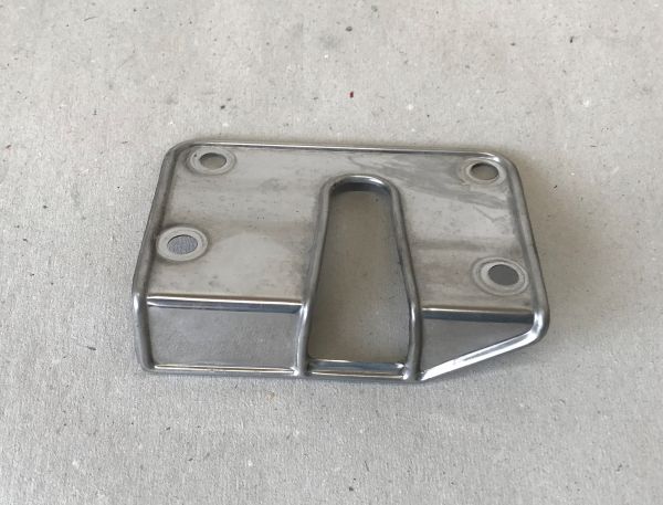 Chrome for Door Lock - left / Chromabdeckung an Türschloss - links