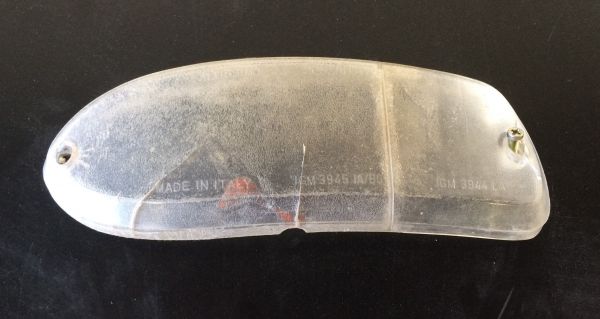 Glass for Front Indicator white - right / Blinkerglas vorne - rechts