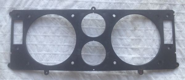 Back Part of Instrument-Holder / Rückplatte Instrumententräger