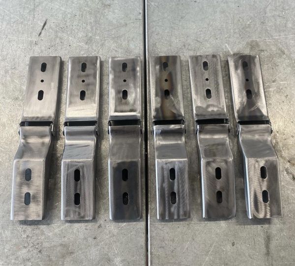 Pair of Bonnet Hinges / Paar Haubenscharniere