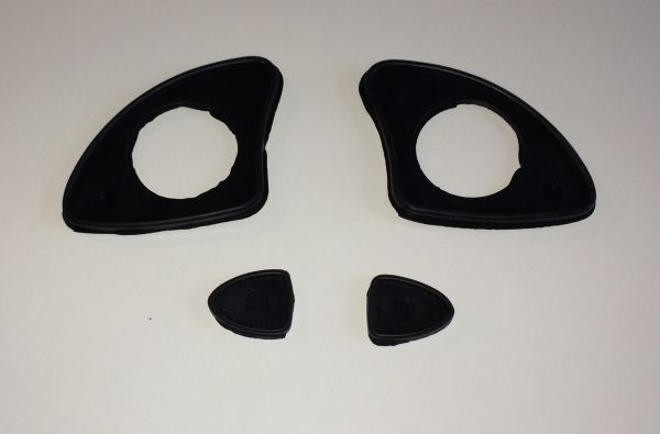 Rubber Set for Door Handle / Satz Gummiunterlagen für Türgriff