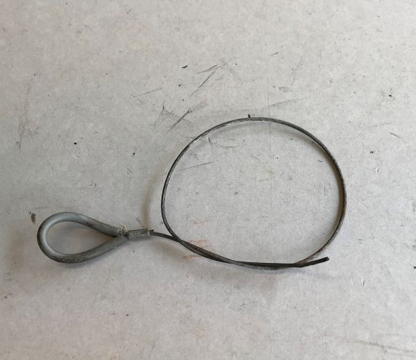 Emergency Opening Cable for Front Hood / Not-Haubenzug - vorne