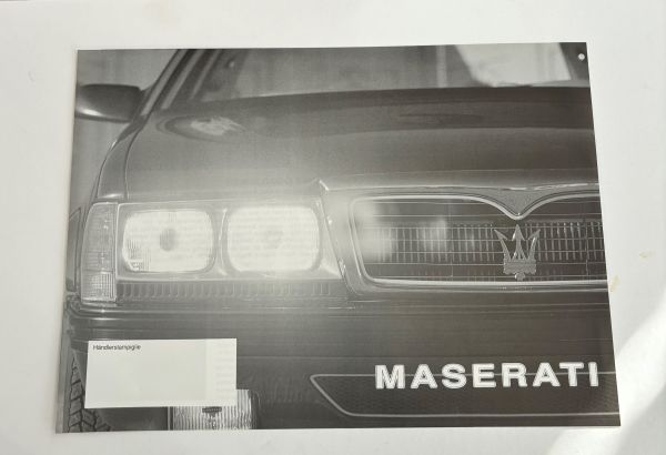 Maserati Biturbo - Brochure / Prospekt