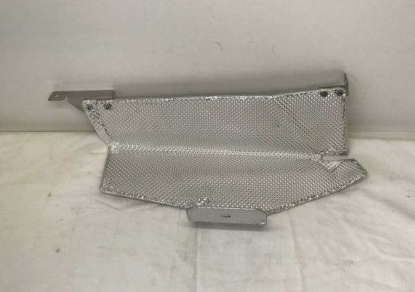Exhaust Heat Deflector Shield - Front Right / Vorderes Auspuff Hitzeschild Rechts