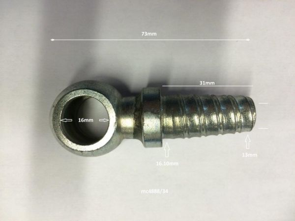 Regosalva - Banjo Fitting / Banjo Anschlußstück