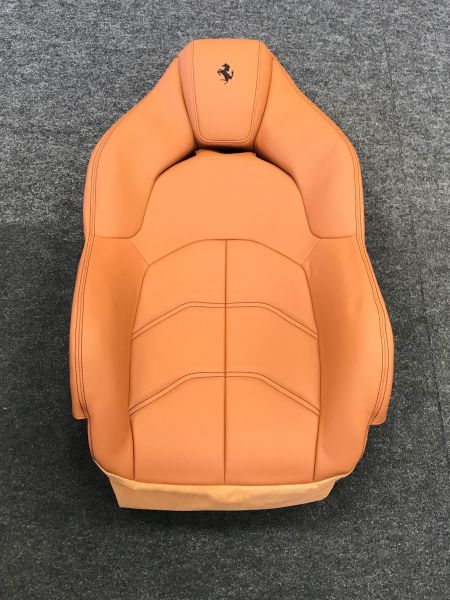 Ferrari 488 - Backrest Upholstery / Rückenlehnen Bezug - Crema