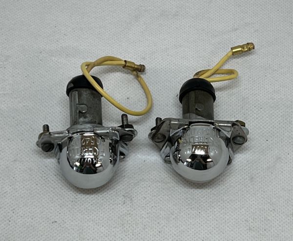 Pair of License-Plate Lights / Paar Kennzeichen-Leuchten