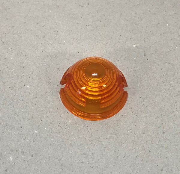 Indicator Lens - amber (plastic) / Blinkerglas - orange (Plastik)