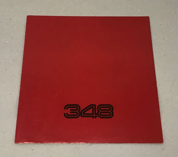 Ferrari 348 - Brochure / Prospekt