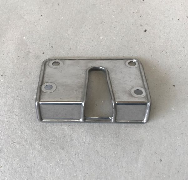 Chrome for Door Lock - left / Chromabdeckung an Türschloss - links