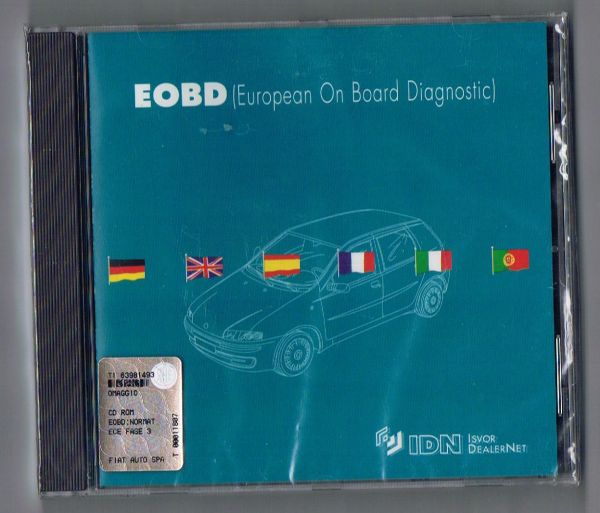 Original FIAT EOBD CD