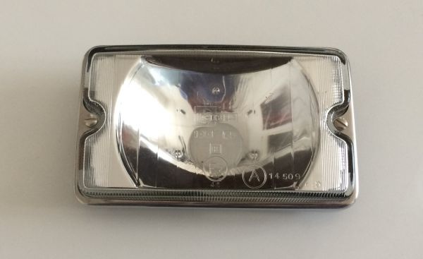 Front Light - Reflector, Chrome and Glass White only - NOS / Zusatzscheinwerfer - nur Chrom, Reflekt
