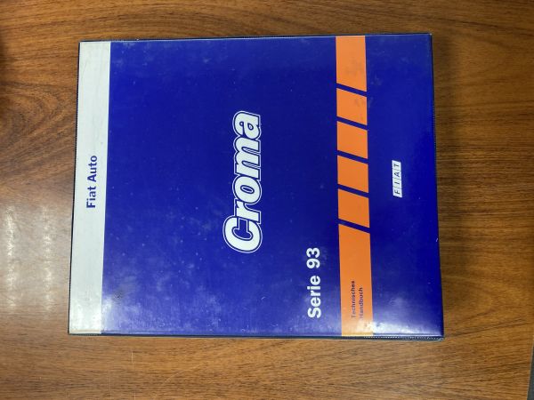 FIAT Croma Serie 93 - Repair Manual / Reparatur Anleitung