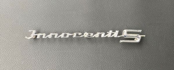 Innocenti S - Script / Schriftzug