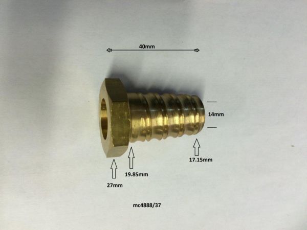 Regosalva - Fitting / Anschlußstück