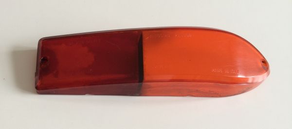 Rear Light Lense red / amber - right / Rücklichtglas rot / orange - rechts