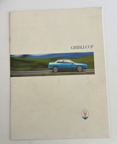 Maserati Ghibli - Brochure / Prospekt