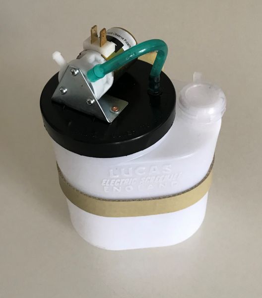 LUCAS - Electric Oval Washer Bottle / Waschbehälter mit Pumpe oval